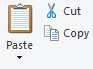 Cut, Copy, And Paste Icons