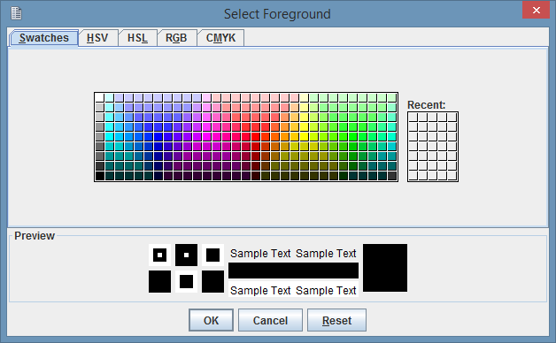 Change the header's foreground color using the Font Settings panel.