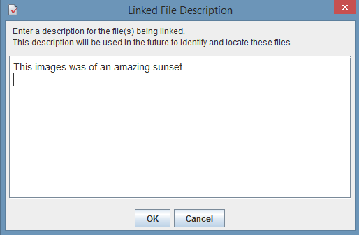 Provide a detailed description about whatever's important for someone to know about the linked files.