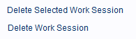 A Work Session record